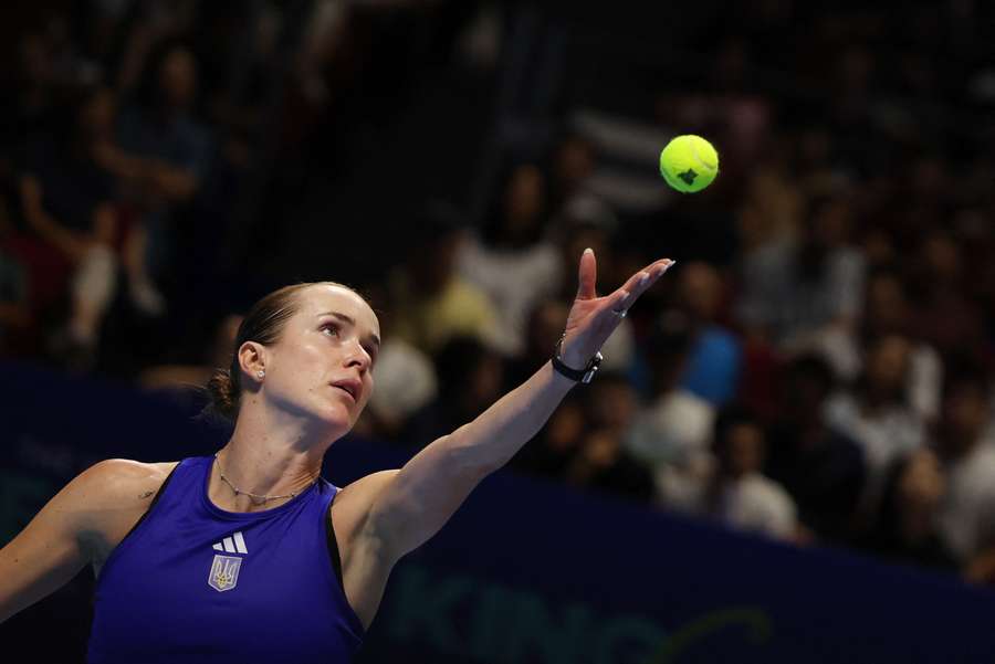 Svitolina in action