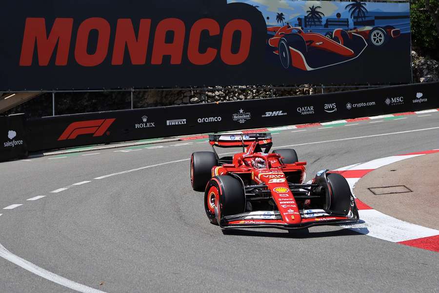 Ferrari's Leclerc on pole for Monaco Grand Prix
