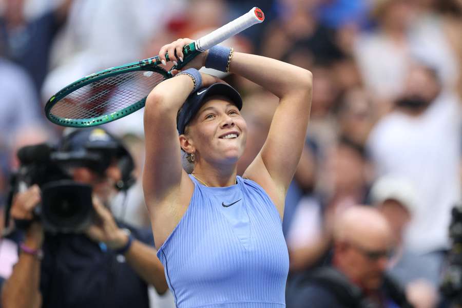 Anisimova venceu Swiatek nas quartas de final do US Open
