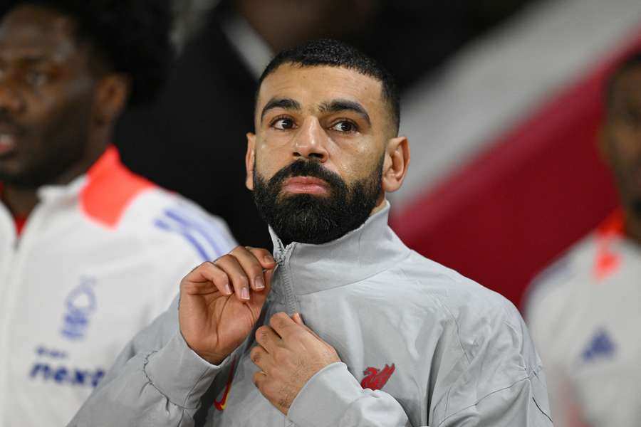 Salah contro il Nottingham Forest questa settimana.