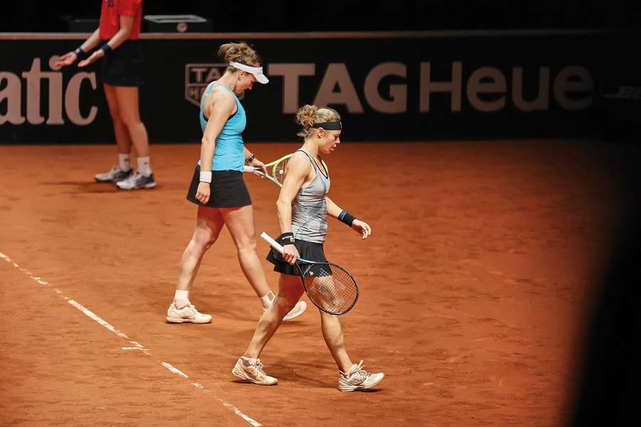 Siegemund und Krejcikova haben nicht den besten Tag erwischt.