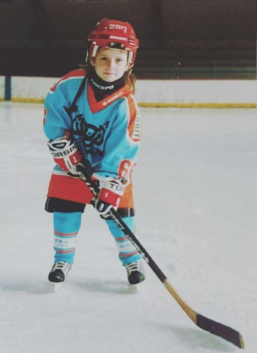 Kaltounková začala s hokejem zhruba ve třech letech