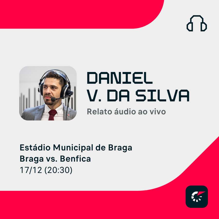 Relato ao vivo no site ou na app