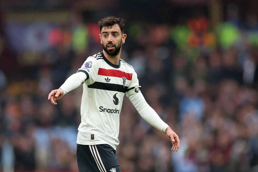 United de Bruno Fernandes não faz uma boa temporada