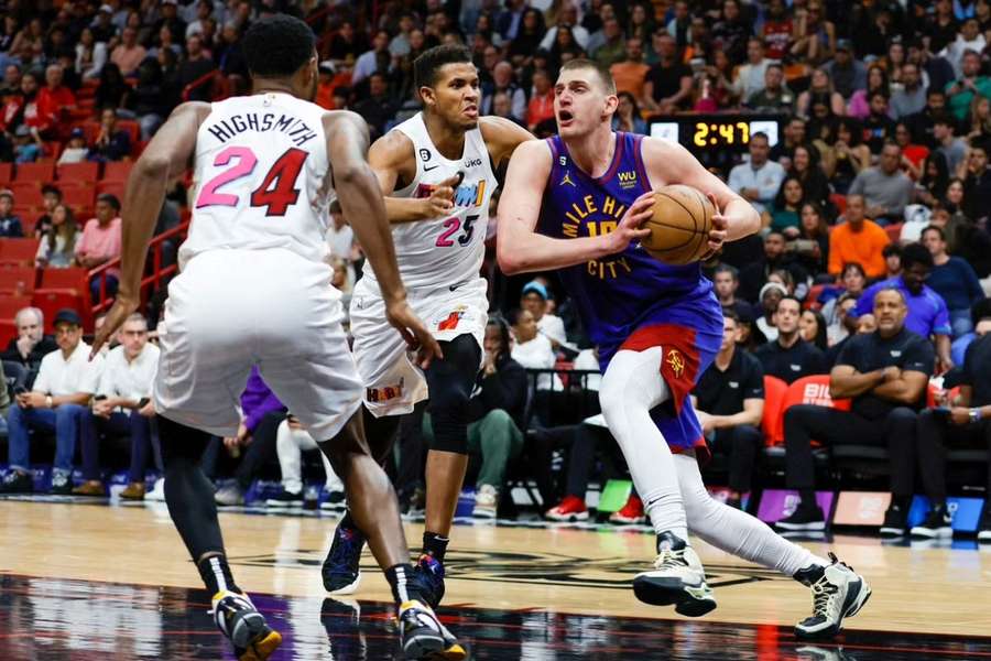 Nikola Jokic was unstoppable against the Heat