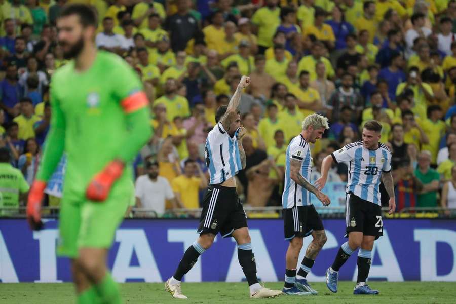 Otamendi garantiu a vitória da Argentina no Maracanã