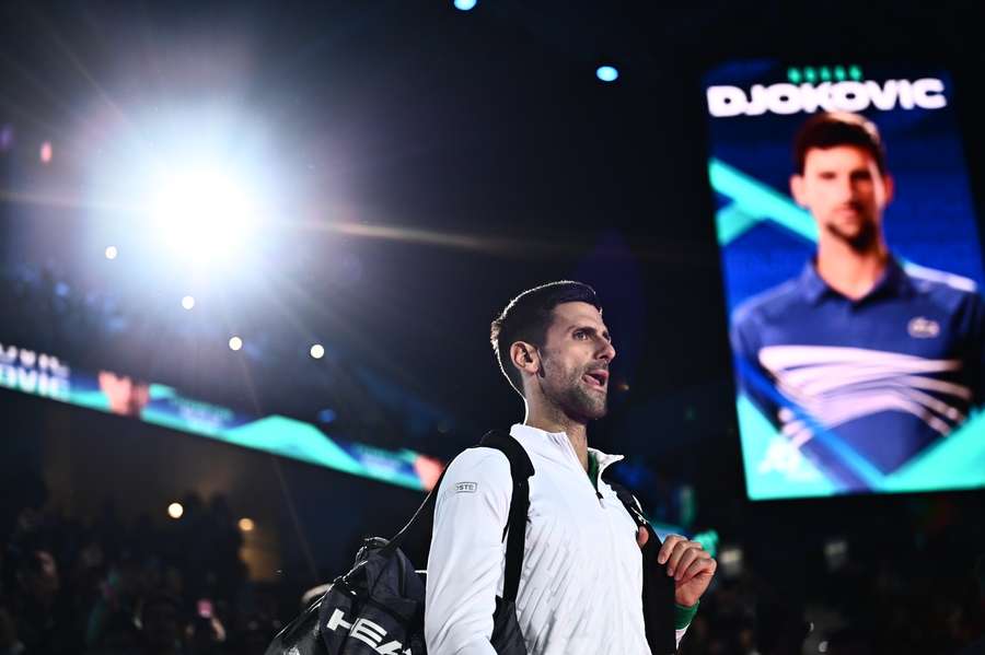 Djokovic bei den ATP Finals in Turin