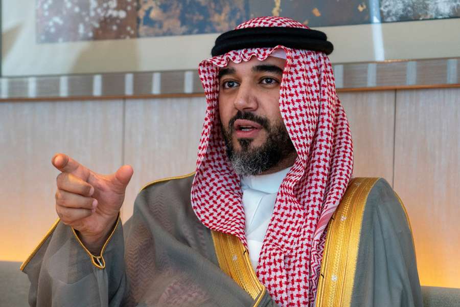 Faisal bin Bandar bin Sultan Al Saud is de directeur van de Sportfederatie 