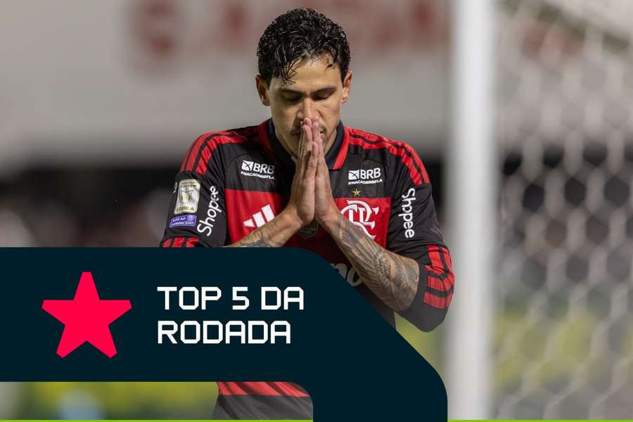 Pedro é o artilheiro do Brasileirão
