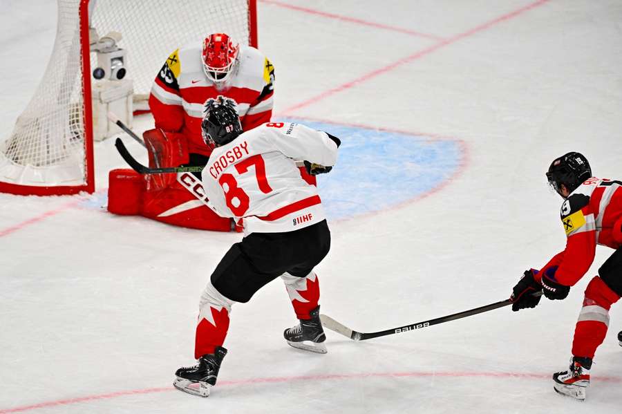 Crosby und Kanada taten sich gegen Österreich zunächst schwer