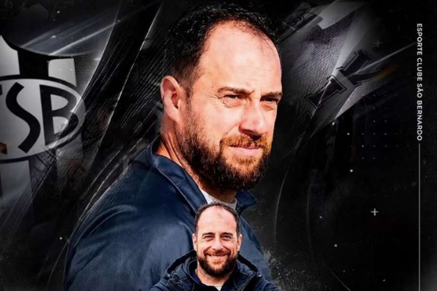 Rui Sacramento oficializado no São Bernardo Rui Sacramento oficializado no São Bernardo