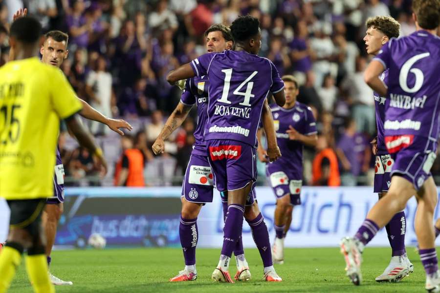 Kelvin Boateng bejubelt das 1:2.
