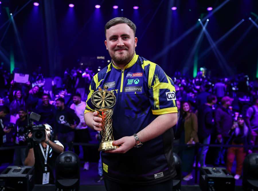 Luke Littler gewann das letzte World-Series-Turnier in Saudi-Arabien