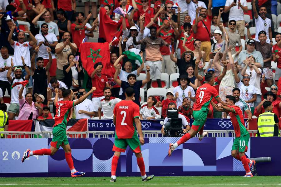 Morocco are into the Olympic semi-finals