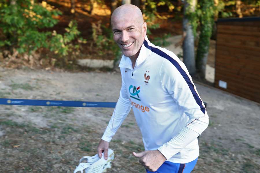 Zinedine Zidane will coach France for the first time. Zinedine Zidane will coach France for the first time.