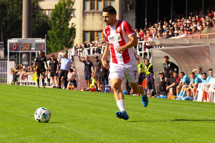 Výhru Žižkova zařídil Václav Prošek (archivní foto)