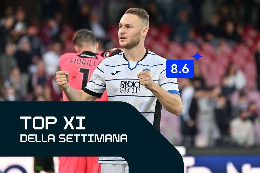La Top XI della 35esima di Serie A, Koopmeiners spicca su tutti, Florenzi ritrova il gol