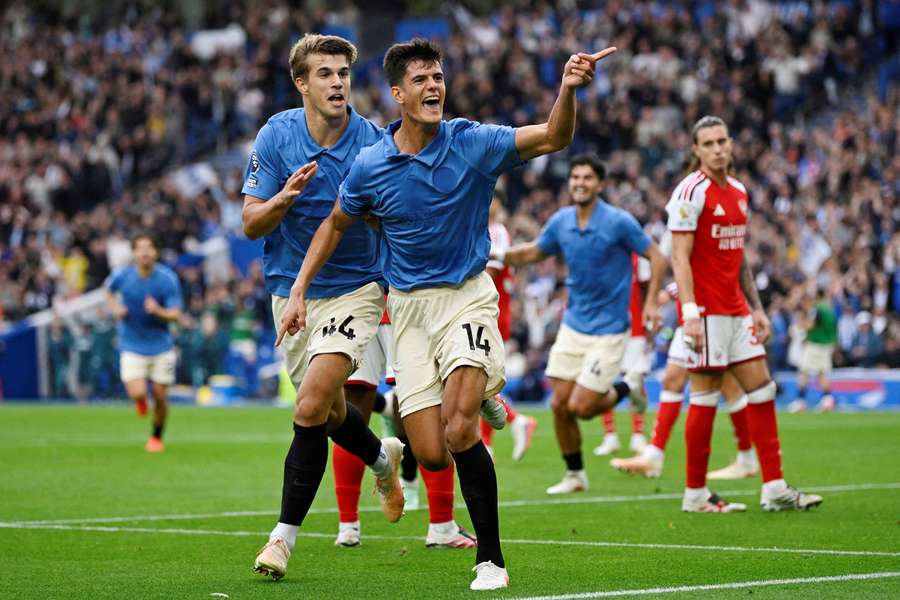 Arsenal subit sa première défaite de la saison à Brighton Arsenal subit sa première défaite de la saison à Brighton