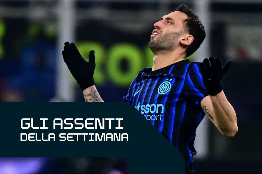 Hakan Calhanoglu di nuovo out