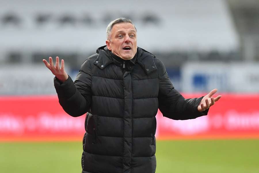 Trenér Jablonce Luboš Kozel chválil tým za výkon na náročném terénu. Trenér Jablonce Luboš Kozel chválil tým za výkon na náročném terénu.