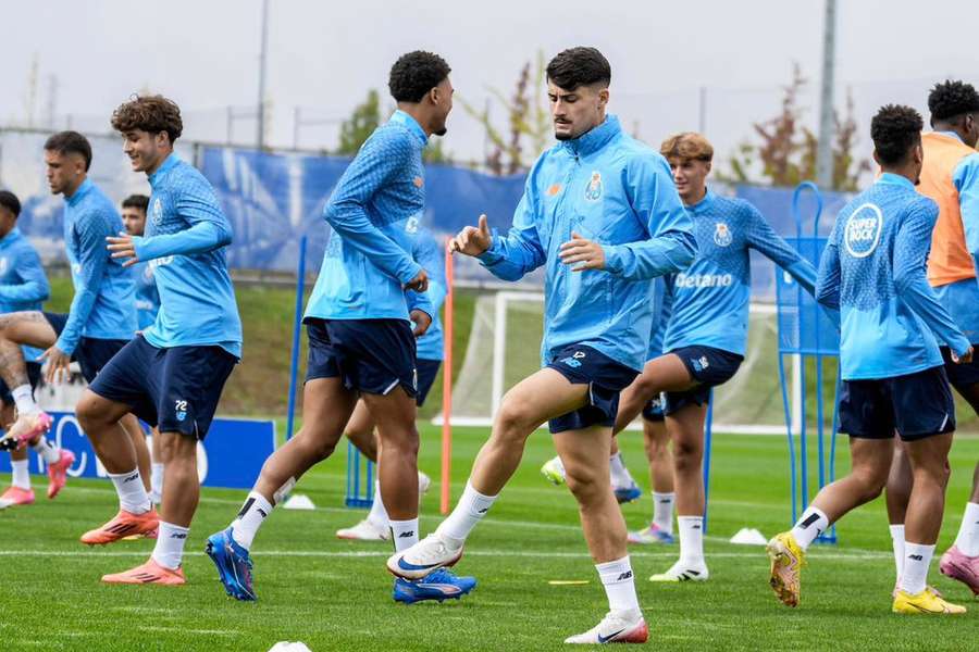 O treino do FC Porto