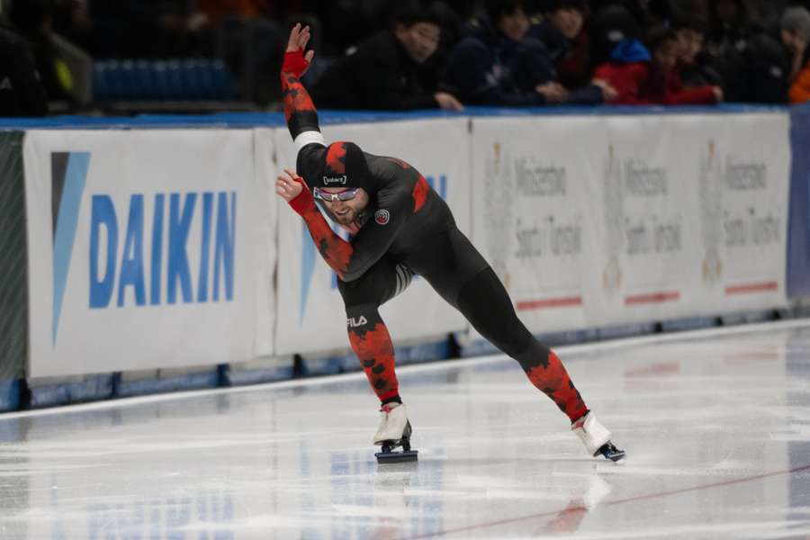 Laurent Dubreuil pakte het goud op de 500 meter