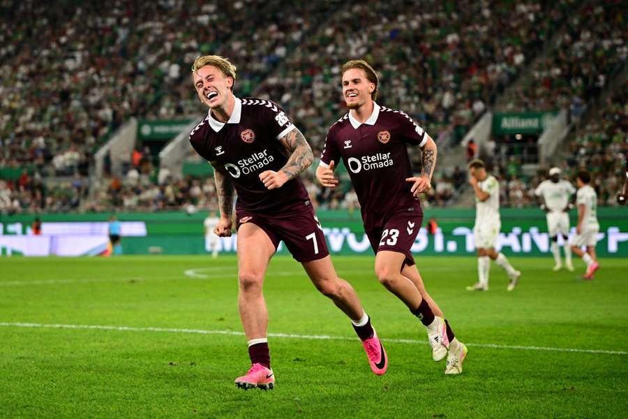 Die Hearts haben Rapid in Unterzahl bezwungen