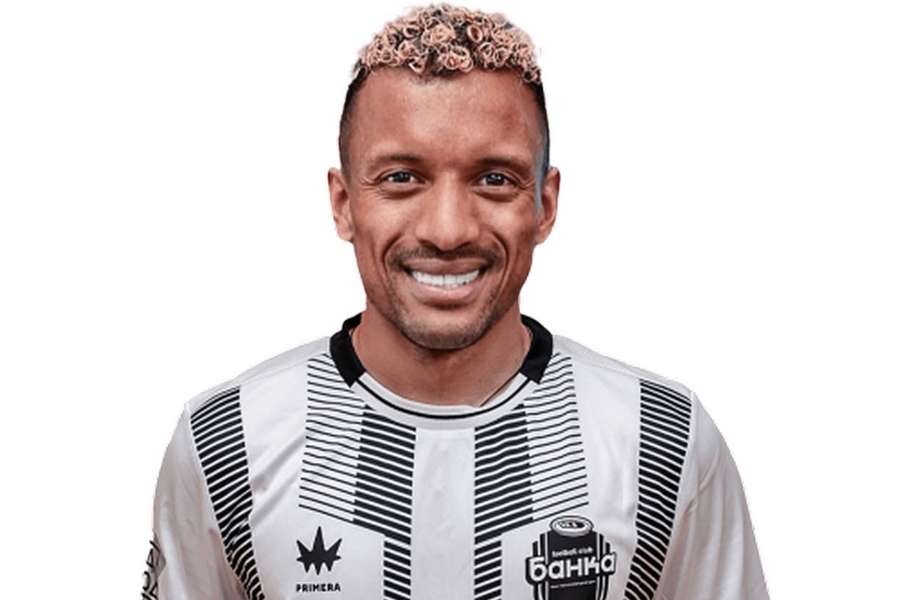 Nani com a camisola do FC Banka