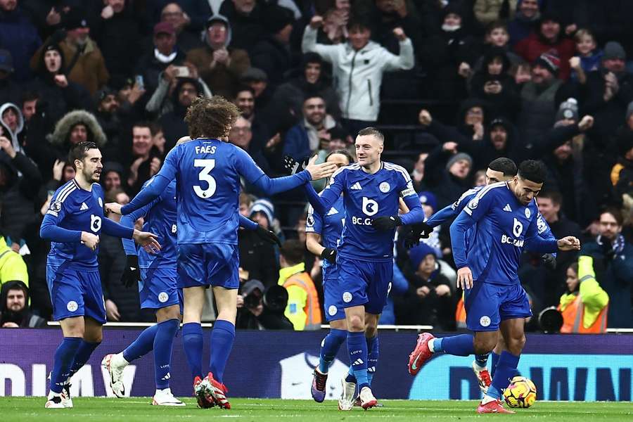 Leicester secure a shock win against Spurs