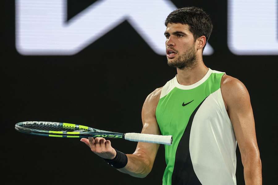 Alcaraz, en Australia