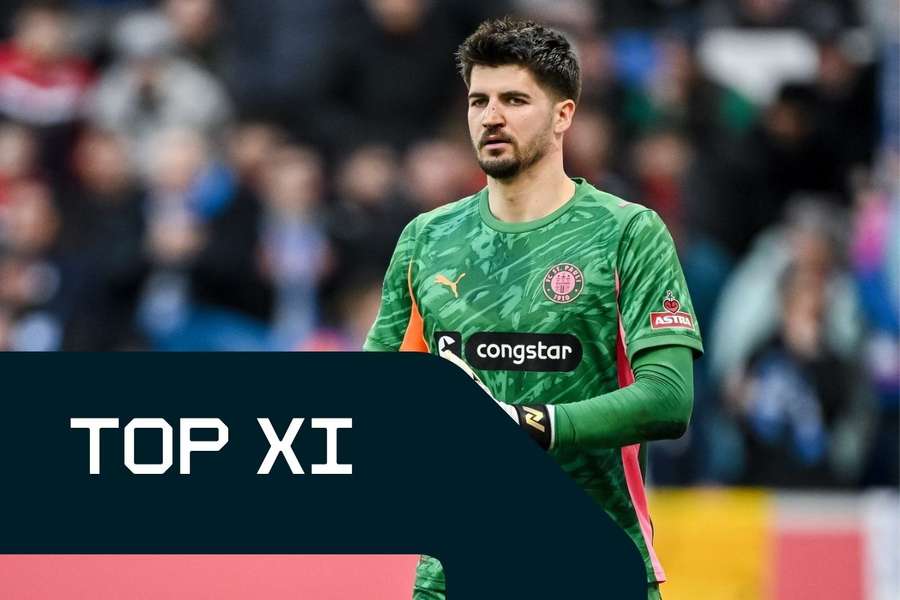 Nikola Vasilj parierte alle 11 Schüsse auf sein Tor.