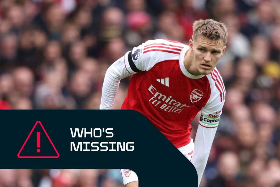 Arsenal will be without their captain
