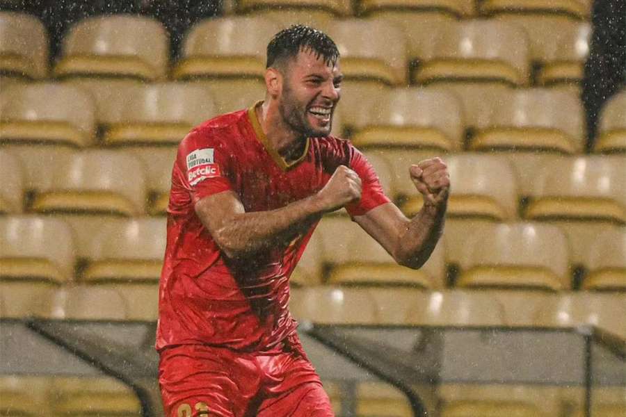 Roko Baturina, avançado croata de 25 anos do Gil Vicente