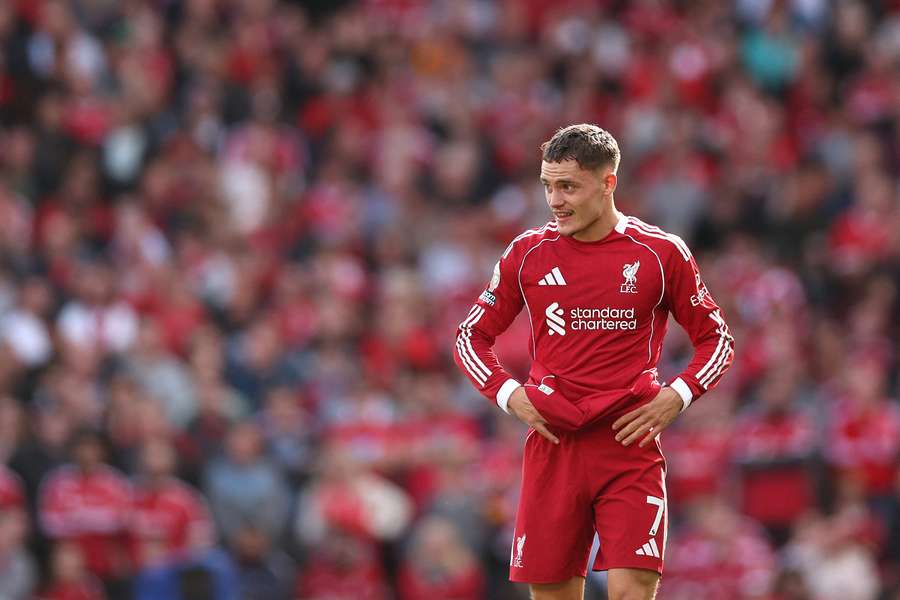 Florian Wirtz hat beim FC Liverpool noch nicht seine Top-Form gezeigt Florian Wirtz hat beim FC Liverpool noch nicht seine Top-Form gezeigt