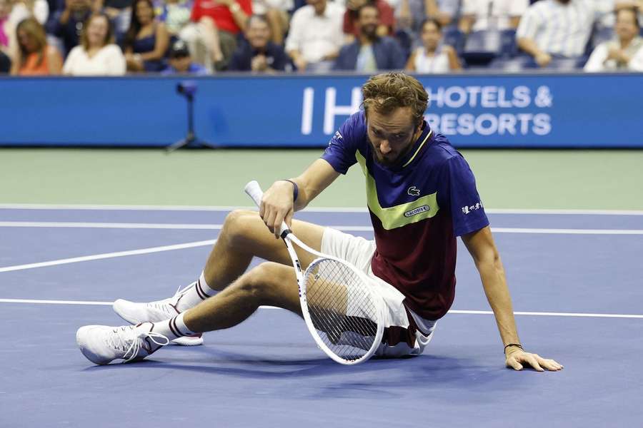 Medvedev après la finale de l'US Open.