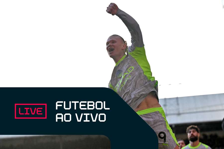 Haaland fez dois na vitória do City sobre o Palace Haaland fez dois na vitória do City sobre o Palace