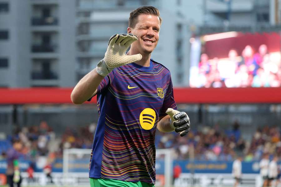Szczesny, portero del FC Barcelona Szczesny, portero del FC Barcelona
