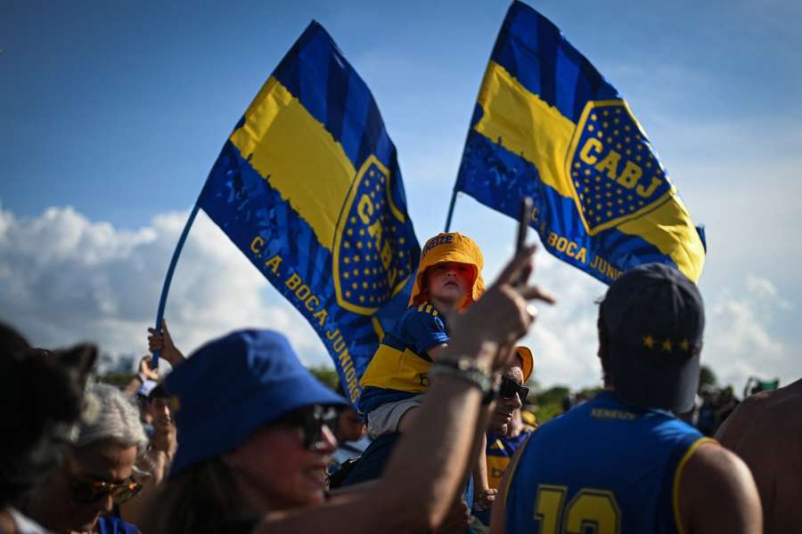 Die Boca Juniors ziehen Massen an Fans an.