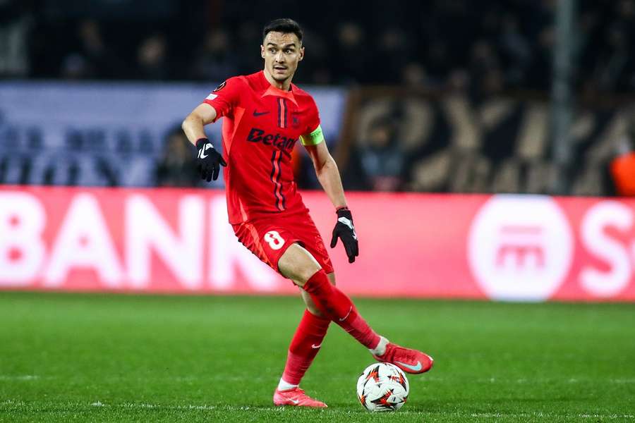 Adrian Şut, căpitanul FCSB în lipsa lui Olaru