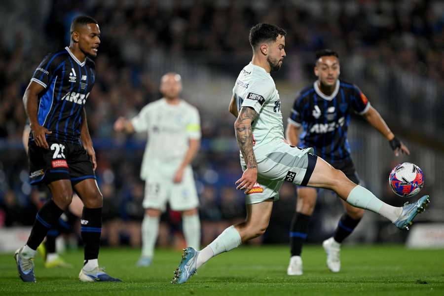 Apostolos Stamatelopoulos representing Sydney FC at the last A-League Grand Final. Apostolos Stamatelopoulos representing Sydney FC at the last A-League Grand Final.