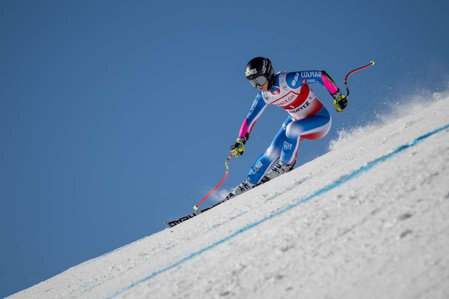 Laura Gauché ce samedi à St-Moritz. Laura Gauché ce samedi à St-Moritz.