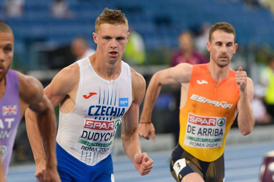 Jakub Dudycha ustanovil nový český rekord na 800 metrů na hodnotu 1:44,82.