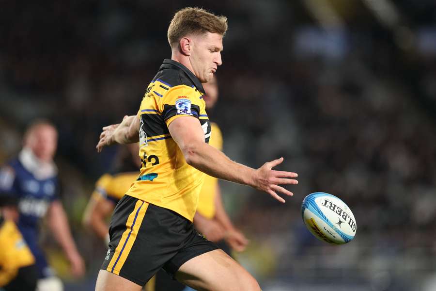 Hurricanes' Jordie Barrett in action at the weekend. Hurricanes' Jordie Barrett in action at the weekend.