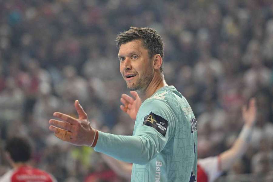 Niklas Landin was in superb form against Skjern