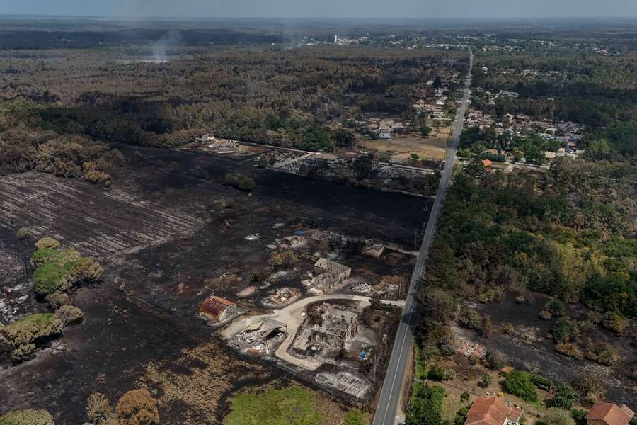 França muito fustigada por incêndios