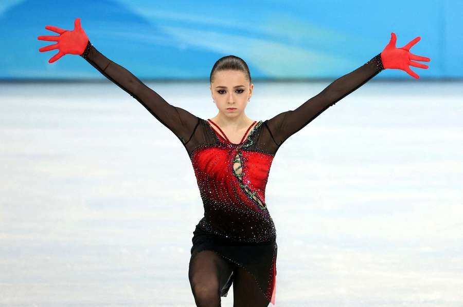 Kamila Valieva won team gold at the Beijing Olympics before testing positive for a banned substance