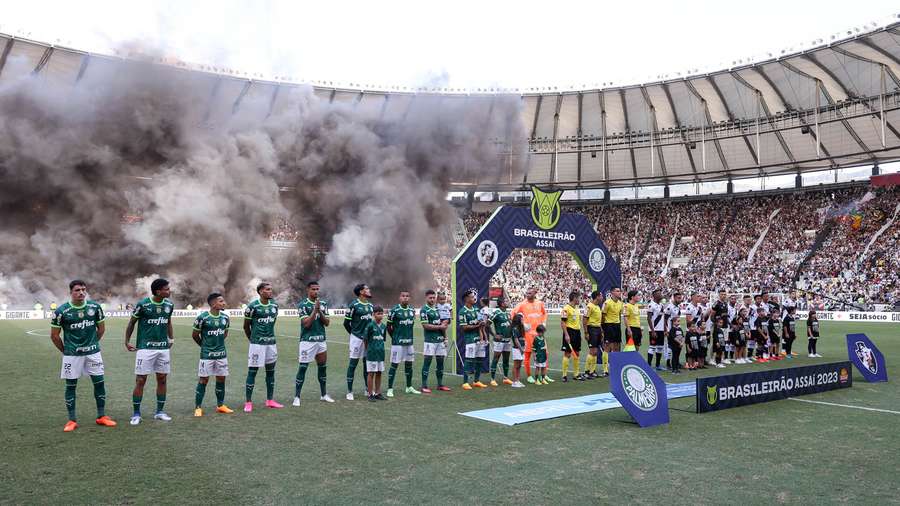 Palmeiras e Vasco estão em direções opostas na tabela