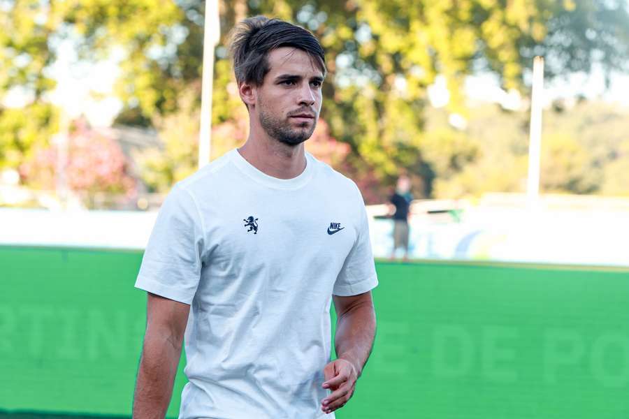 Daniel Bragança, médio do Sporting, lesionou-se em fevereiro