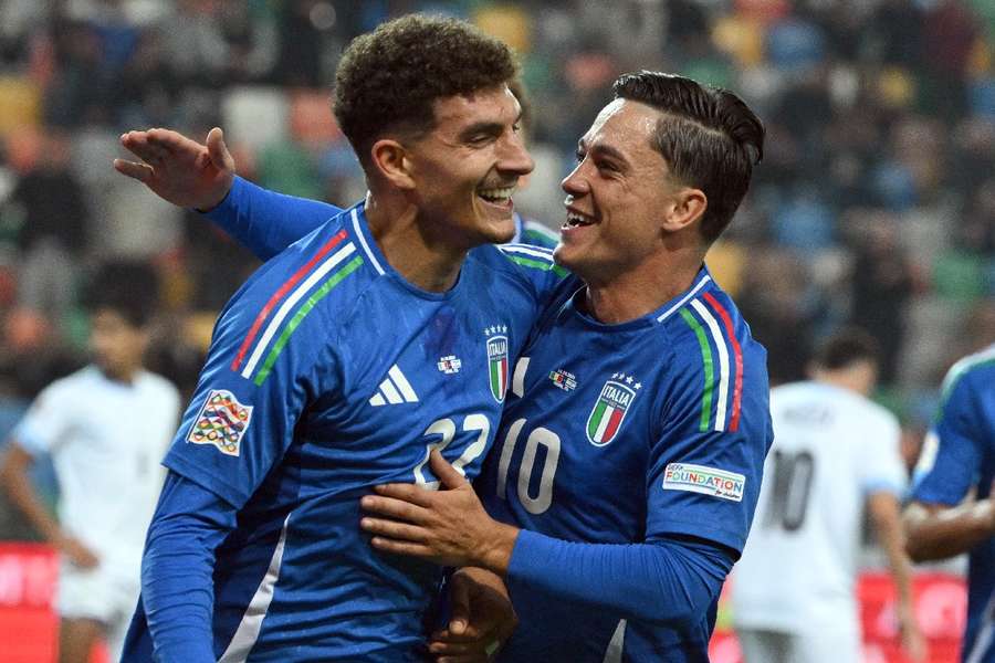 Di Lorenzo foi o destaque italiano na partida com dois gols marcados