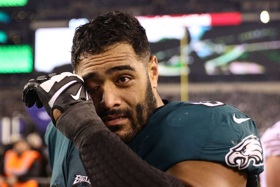 Jordan Mailata le 29 janvier.